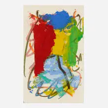 Norton Wisdom, Untitled, 1986, acrylic on paper