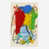 Norton Wisdom, Untitled, 1986, acrylic on paper