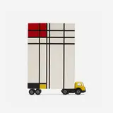 Bruce Houston, Untitled (Mondrian Truck), 1987, mixed media sculpture