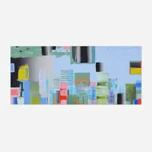 Adam Ross, Untitled (Color Study), 2001, oil and alkyd on wood