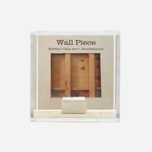 Jeffrey Vallance, Wall Piece, 2014, Plexiglas, drywall, printed paper