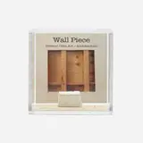 Jeffrey Vallance, Wall Piece, 2014, Plexiglas, drywall, printed paper
