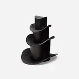 Ricky Swallow, Staggered Hats (Soot)