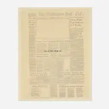 George Miller, Untitled (from The Tower of Babel series), 1974-1975, graphite on tracing paper