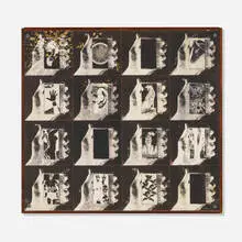 Wallace Berman, Silent Series #10, 1965, Verifax collage in artist's frame