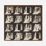 Wallace Berman, Silent Series #10, 1965, Verifax collage in artist's frame