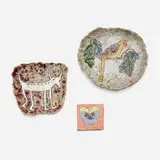 Magdalena Suarez Frimkess, Two plates and a coaster