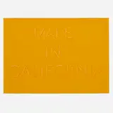 Ed Ruscha, Made in California, 1971, lithograph in colors on Arches paper
