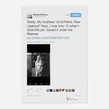 Richard Prince, Untitled (Tweet), 2014, inkjet print