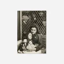Ellis Island Madonna by Lewis Hine, gelatin silver print, sold Oct 2024