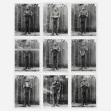 Robert Kinmont, Just About the Right Size, gelatin silver print