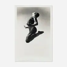 Barbara Morgan, Merce Cunningham: Totem Ancestor, gelatin silver print