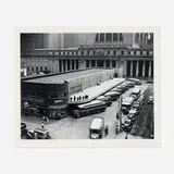 Berenice Abbott, Greyhound Bus Terminal (from the Retrospective Portfolio), gelatin silver print