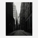 Todd Webb, Gold Street, Sunday Morning 1946 New York, gelatin silver print