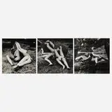 Hans Breder, Three works from the Old Man's Creek portfolio, 1971, vintage gelatin silver print mounted to board
