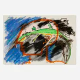 Keith Davis, Untitled, 1984, mixed media on paper