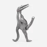 Jack Thompson, Crocodilius Erectus, glazed earthenware