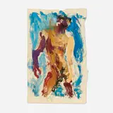Carl Plansky, Untitled, 1996, oil on paper