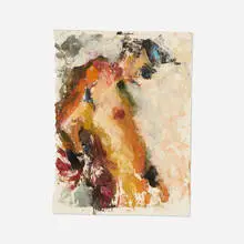 Carl Plansky, Untitled, 1996, oil on paper