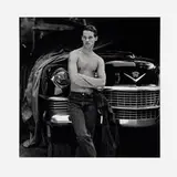 Howard Roffman, Charles with Cadillac, 1994, gelatin silver print