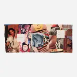 Richard Hawkins, SPP (Suffering Pain Pain), 1993, collage on board