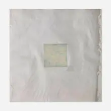 George Stoll, Untitled (Angel Soft), 1995, Alkyd on aluminum foil