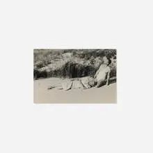 PaJaMa, Margaret French and Jared French, Fire Island, 1938, vintage gelatin silver print