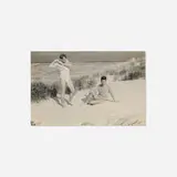 PaJaMa, Jared French and Paul Cadmus, Fire Island, 1938, vintage gelatin silver print