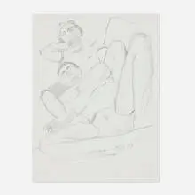 Russell Sharon, Untitled, 1993, graphite on paper