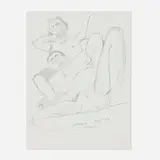Russell Sharon, Untitled, 1993, graphite on paper
