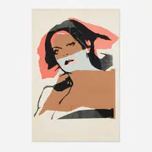 Andy Warhol, Ladies and Gentlemen, 1975, screenprint in colors on Arches