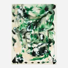 Bill Alpert, Untitled, ink and acrylic on paper laid to board