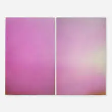 Anne Katrine Senstad, I.A.L.10.04 (diptych), 2007, C-print mounted to aluminum and face-mounted to acrylic