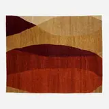 Contemporary, Medium pile carpet, hand-knotted wool