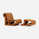 Frank Gehry, Easy Edge chair and ottoman