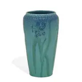 Louise Abel for Rookwood Pottery, earthenware Decorated Mat glaze vase