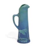 Zark Pottery, rare earthenware pitcher