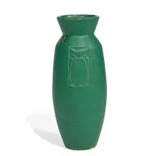 Ferock Pottery, rare reticulated earthenware vase
