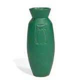 Ferock Pottery, rare reticulated earthenware vase