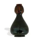 Vance-Avon Faience, earthenware scenic vase