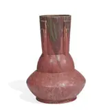 Carnelian II earthenware Art Deco form vase by Roseville Pottery, sold Jun 2022