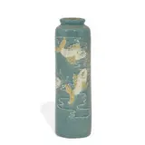 Weller Pottery, charming Jap Birdimal earthenware vase