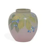 Hudson earthenware vase by Hester Pillsbury for Weller Pottery, sold Jun 2022