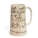 earthenware Dull Finish glaze tankard by Edward Cranch for Rookwood Pottery, sold Jun 2022