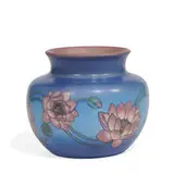 Decorated Porcelain vase by Harriet Elizabeth Wilcox for Rookwood Pottery, sold Jun 2022