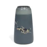 Vellum glaze scenic vase by Edward T. Hurley for Rookwood Pottery, sold Jun 2022
