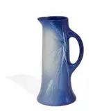 Azurine earthenware tankard by Walter Myers for Roseville Pottery, sold Jun 2022