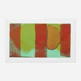 Howard Hodgkin, Alexander Street, 1978, lithograph in colors