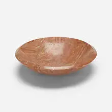 bowl by Sergio Asti, c. 1960, marble, sold Nov 2020