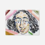 Ronald B. Kitaj, Spinoza, 2006, oil on canvas